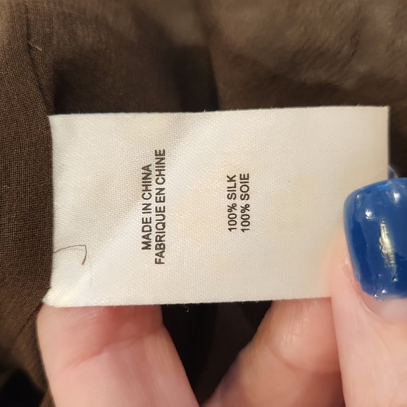 Brown sequin Theory mini shift dress size 4! Such a stunner! - Picture 3 of 9